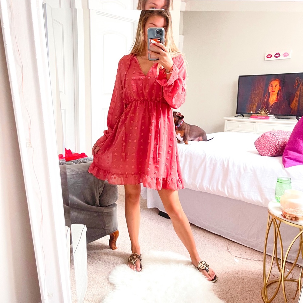Pink dress